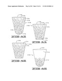 METHOD OF COVERING A POTTED PLANT OR FLORAL GROUPING WITH A FLORAL SLEEVE diagram and image