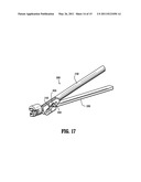 SURGICAL STAPLING DEVICE WITH CAPTIVE ANVIL diagram and image