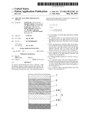 ORGANIC ELECTROLUMINESCENCE DEVICE diagram and image