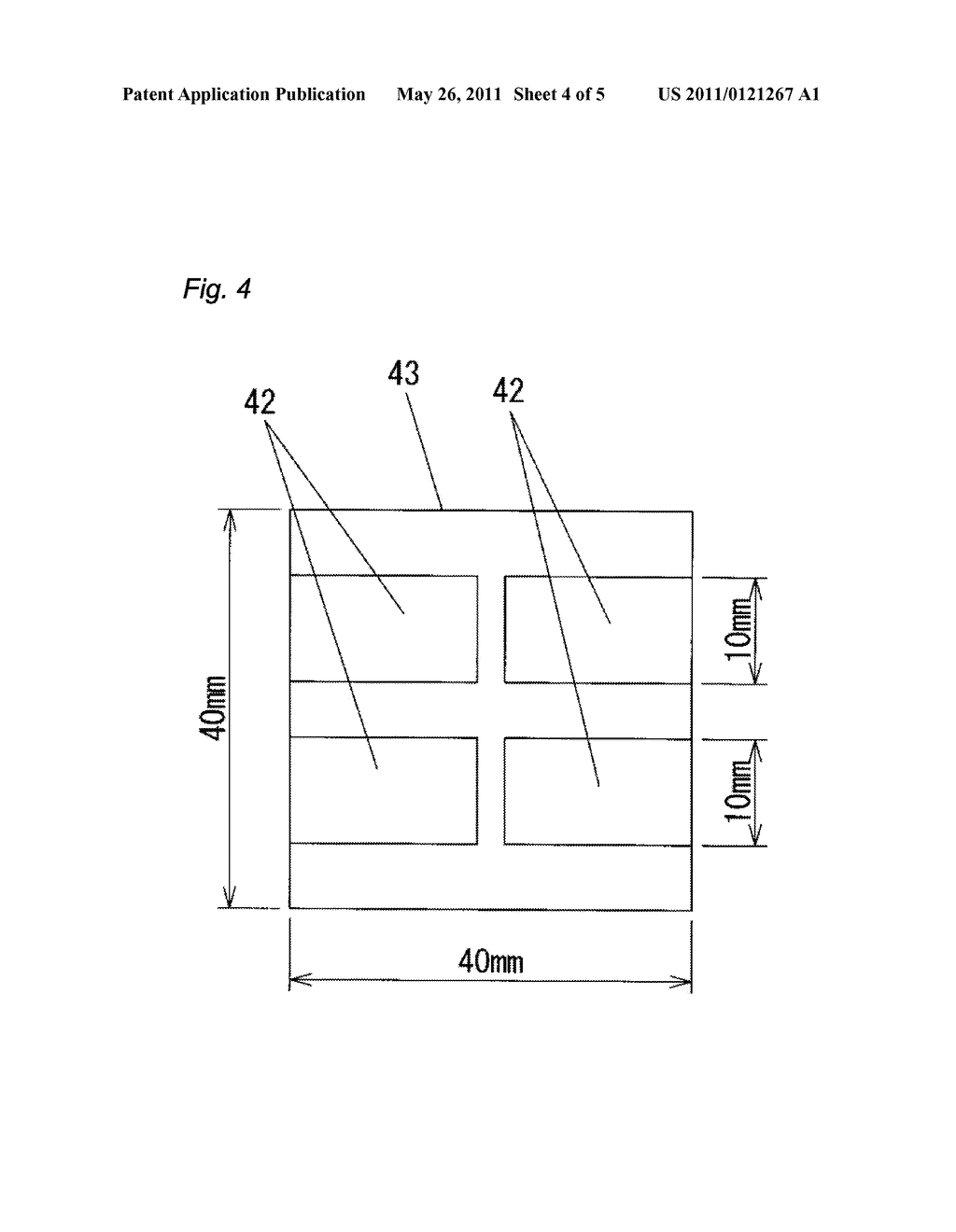 ORGANIC ELECTROLUMINESCENCE DEVICE - diagram, schematic, and image 05