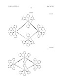 Light-emitting material comprising multinuclear complexes diagram and image