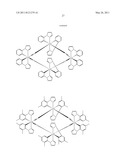 Light-emitting material comprising multinuclear complexes diagram and image