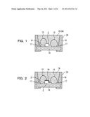 SEMICONDUCTOR LIGHT EMITTING DEVICE MEMBER, METHOD FOR MANUFACTURING SUCH SEMICONDUCTOR LIGHT EMITTING DEVICE MEMBER AND SEMICONDUCTOR LIGHT EMITTING DEVICE USING SUCH SEMICONDUCTOR LIGHT EMITTING DEVICE MEMBER diagram and image