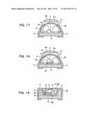 SEMICONDUCTOR LIGHT EMITTING DEVICE MEMBER, METHOD FOR MANUFACTURING SUCH SEMICONDUCTOR LIGHT EMITTING DEVICE MEMBER AND SEMICONDUCTOR LIGHT EMITTING DEVICE USING SUCH SEMICONDUCTOR LIGHT EMITTING DEVICE MEMBER diagram and image