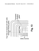 Trench MOSFET with trenched floating gates as termination diagram and image