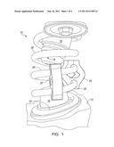 VIBRATION ABSORBER FOR A VEHICLE SUSPENSION SPRING diagram and image