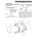 SPLIT JOINT RESTRAINT DEVICE WITH DUAL PIPE SIZE CAPABILITY diagram and image