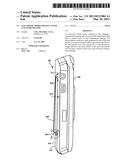 ELECTRONIC MOBILE DEVICE COVER LATCH MECHANISM diagram and image