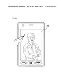 METHOD FOR DISPLAYING DATA IN MOBILE TERMINAL HAVING TOUCH SCREEN AND MOBILE TERMINAL THEREOF diagram and image