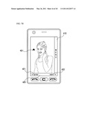 METHOD FOR DISPLAYING DATA IN MOBILE TERMINAL HAVING TOUCH SCREEN AND MOBILE TERMINAL THEREOF diagram and image