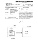 TOUCHSCREEN AND DRIVING METHOD THEREOF diagram and image