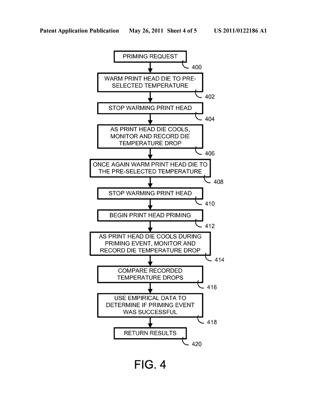 VERIFYING A MAINTENANCE PROCESS ON A PRINT HEAD - diagram, schematic, and image 05