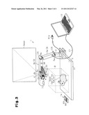 ELECTRONIC DEVICE STAND AND IMAGE DISPLAY SYSTEM diagram and image