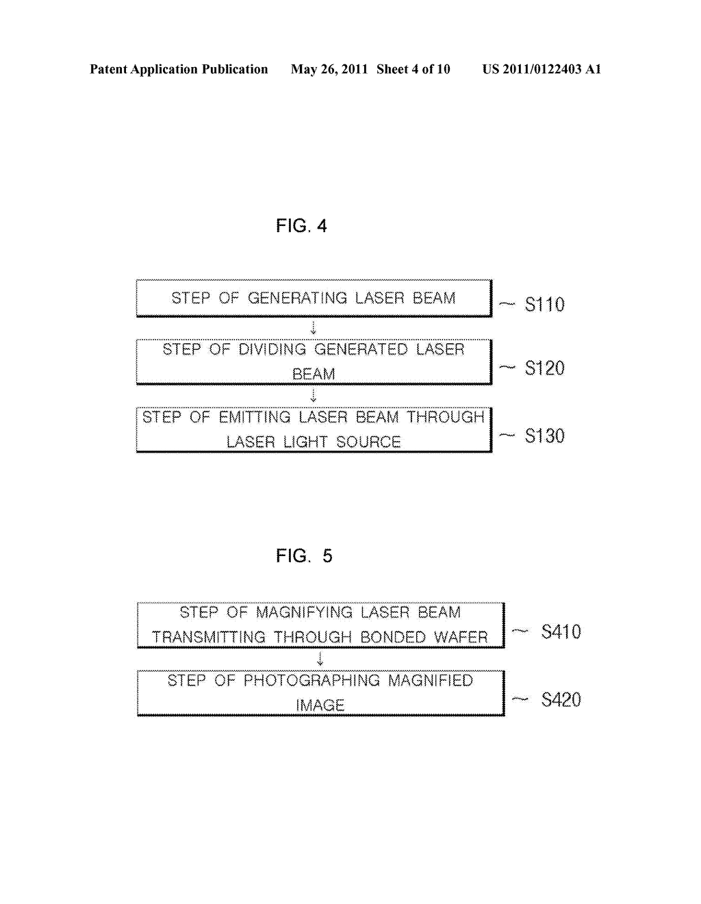 INSPECTION METHOD FOR BONDED WAFER USING LASER - diagram, schematic, and image 05