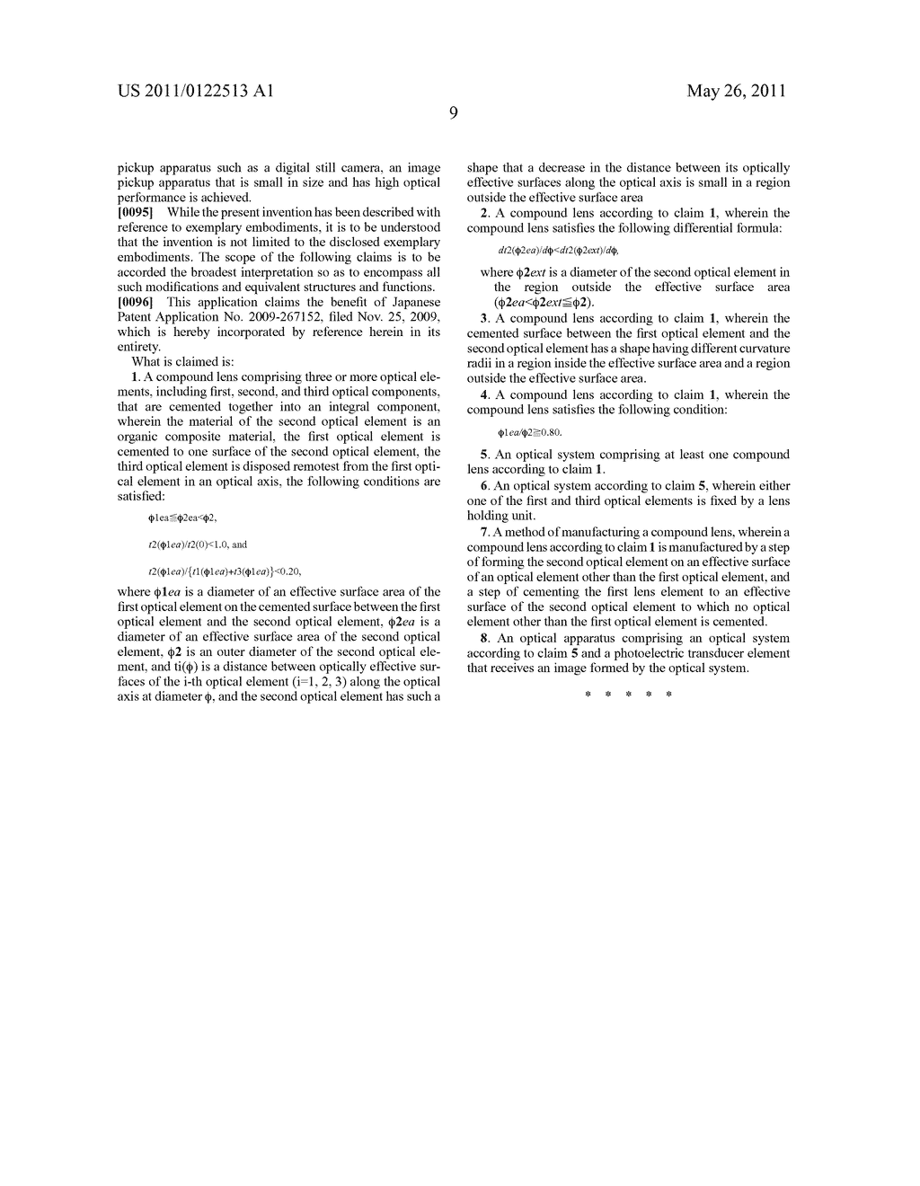 COMPOUND LENS AND OPTICAL SYSTEM INCLUDING THE SAME - diagram, schematic, and image 18