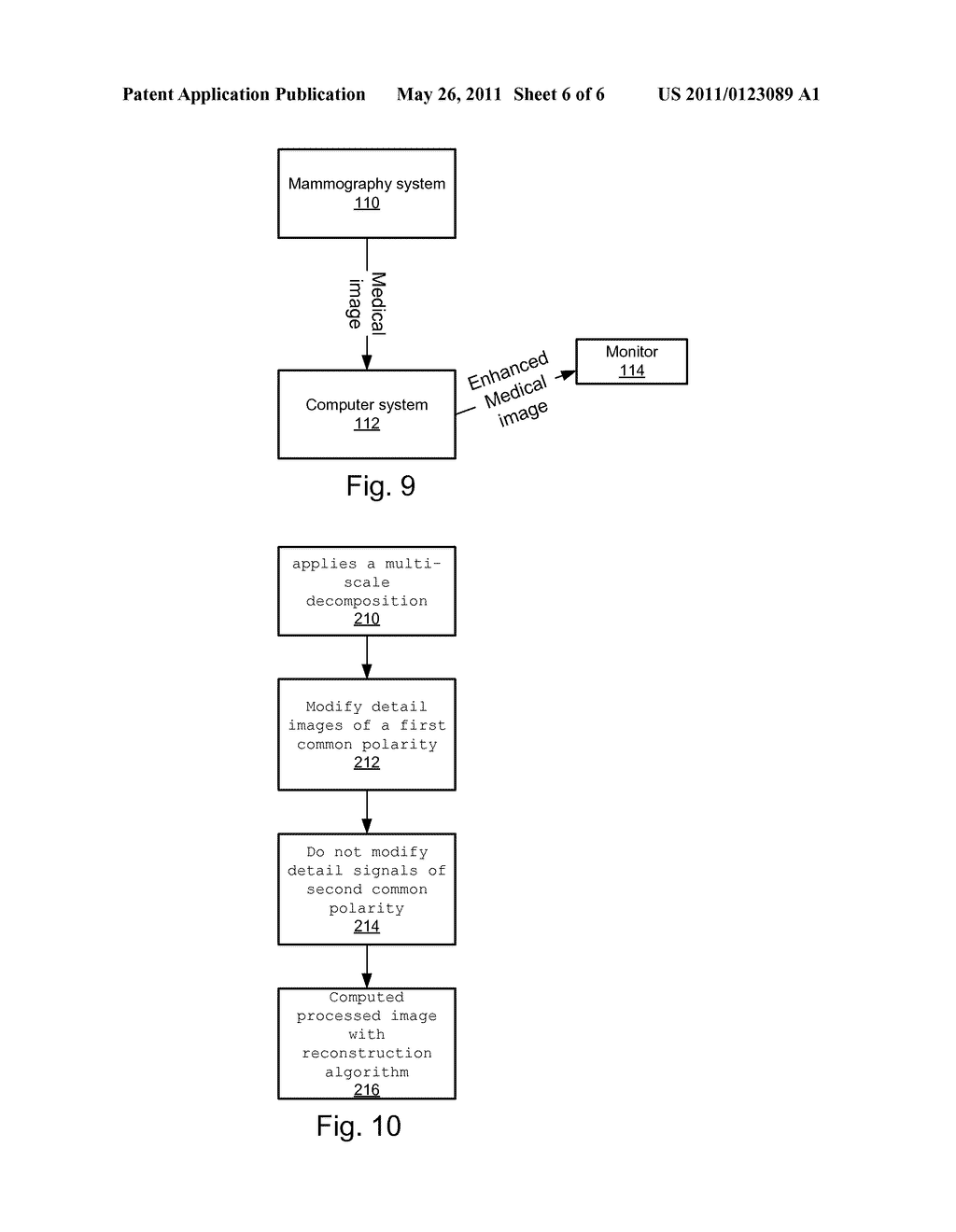 Method and System for Enhancing Contrast of Spatially-Localized Phenomena in Mammography Image - diagram, schematic, and image 07