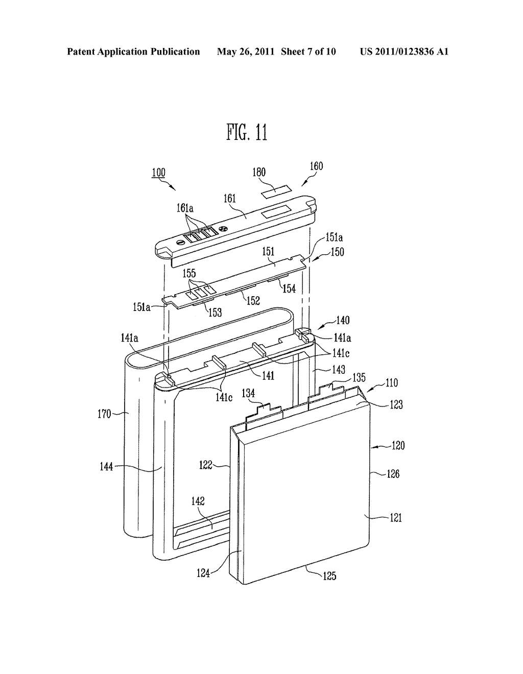 PROTECTION CIRCUIT MODULE FOR SECONDARY BATTERY AND BATTERY PACK HAVING THE SAME - diagram, schematic, and image 08