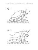 BLOW-MOLDED WHEELS HAVING UNDULATING TREADS, METHODS FOR PRODUCING THE SAME, AND CHILDREN S RIDE-ON VEHICLES INCLUDING THE SAME diagram and image