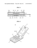 Modular input device and portable handset and remote control provided with the same diagram and image