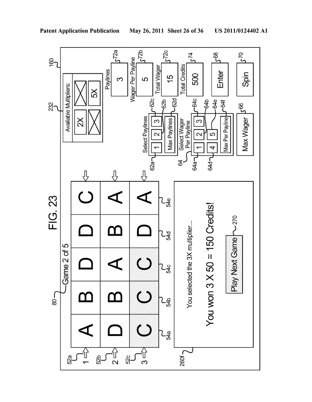 GAMING SYSTEM, GAMING DEVICE, AND METHOD FOR PROVIDING BENEFIT IN A FUTURE PLAY OF A WAGERING GAME - diagram, schematic, and image 27