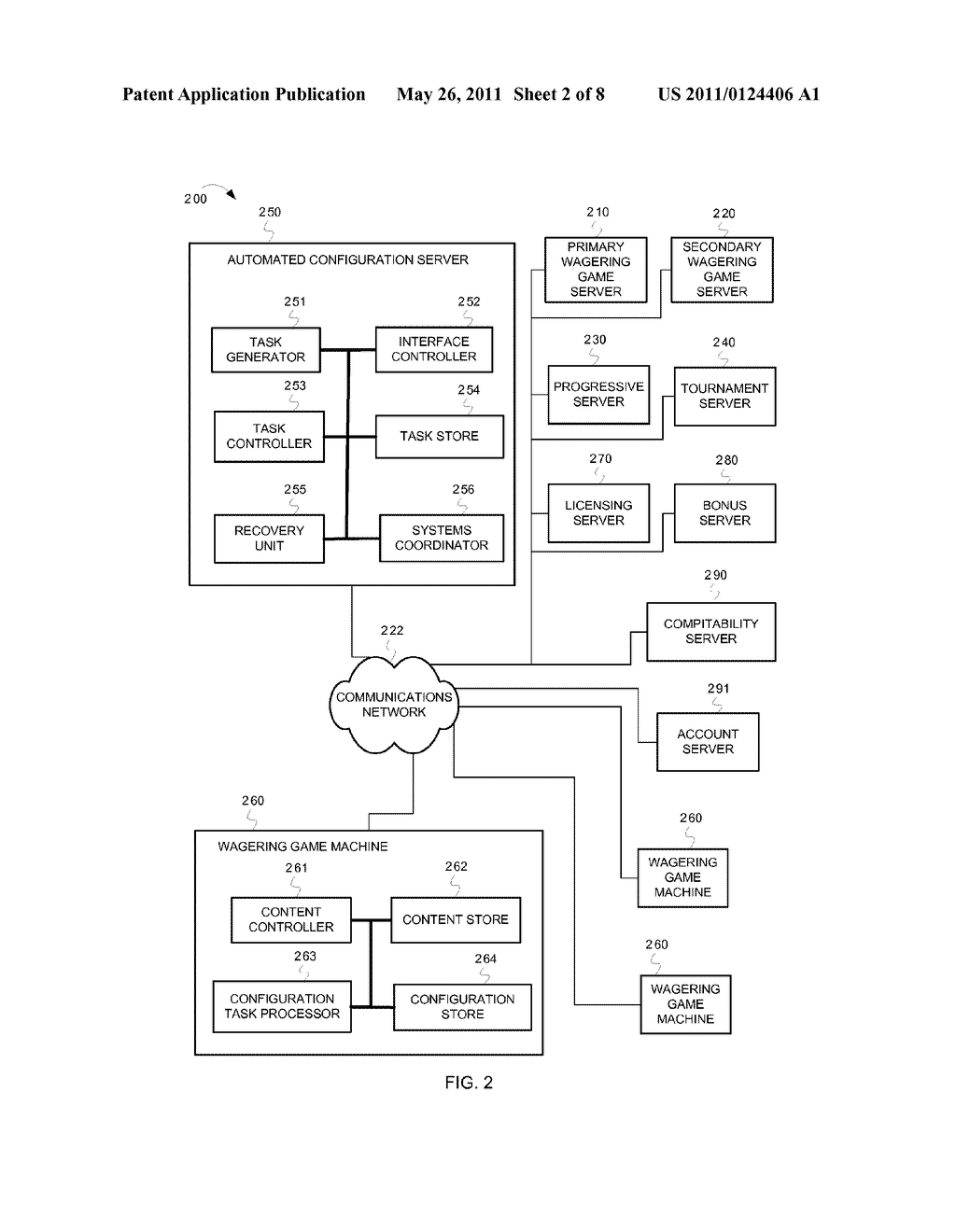 AUTOMATED WAGERING GAME MACHINE CONFIGURATION AND RECOVERY - diagram, schematic, and image 03