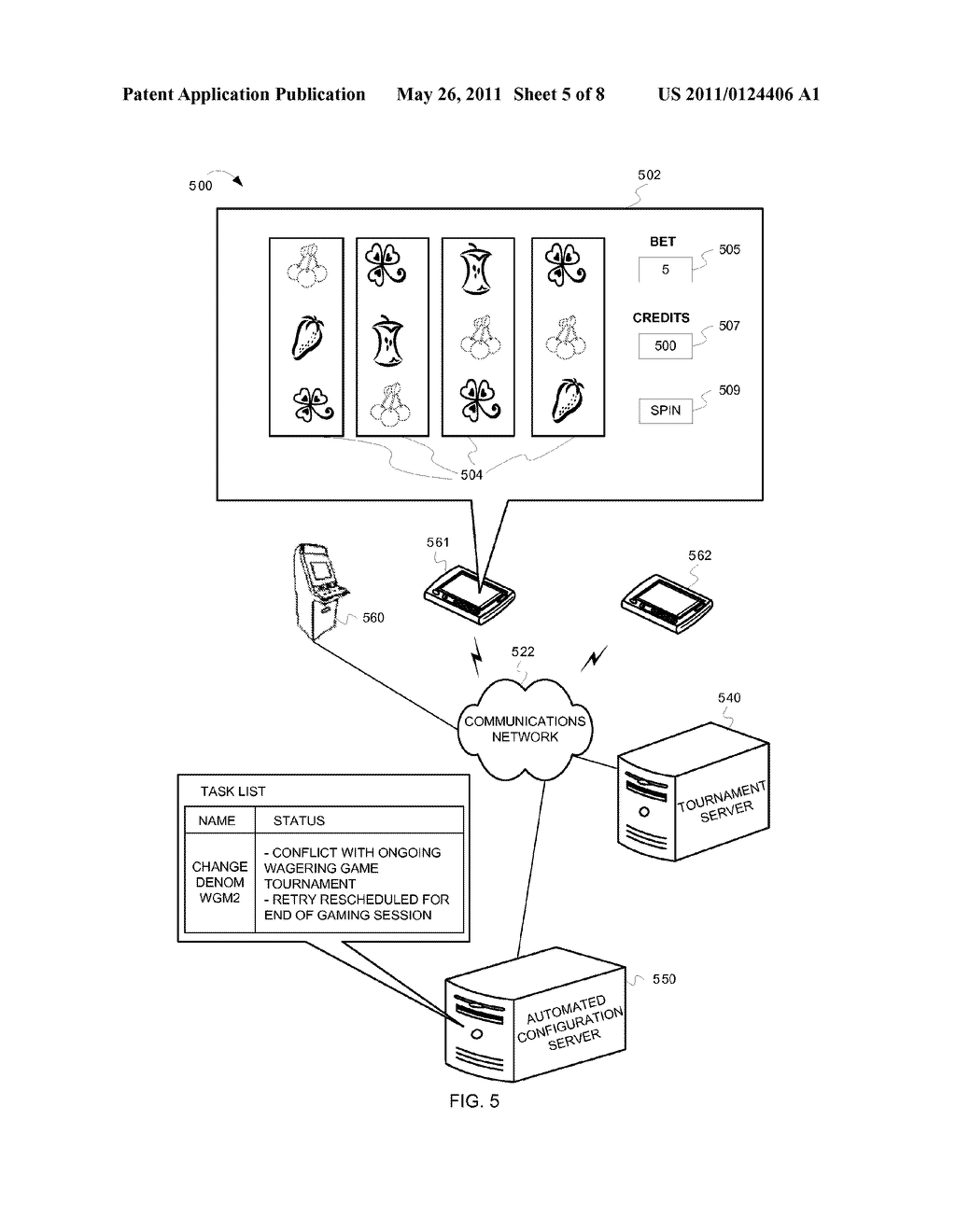 AUTOMATED WAGERING GAME MACHINE CONFIGURATION AND RECOVERY - diagram, schematic, and image 06