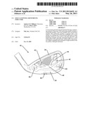 Golf Club with a Reinforcing Structure diagram and image