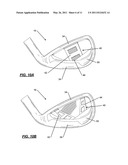 Golf Club with a Reinforcing Structure diagram and image