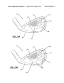 Golf Club with a Reinforcing Structure diagram and image