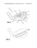 Golf Club with a Reinforcing Structure diagram and image