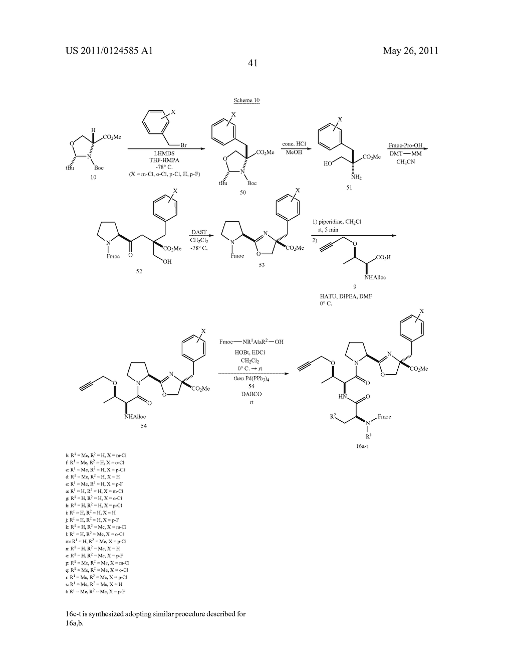 Dimeric Small Molecule Potentiators of Apoptosis - diagram, schematic, and image 42