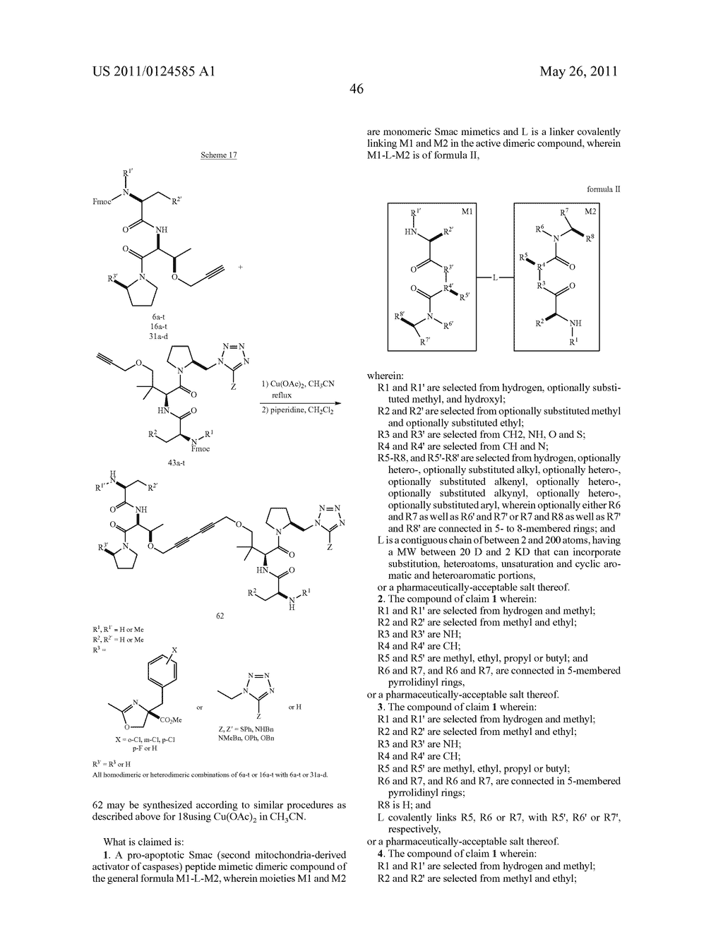 Dimeric Small Molecule Potentiators of Apoptosis - diagram, schematic, and image 47
