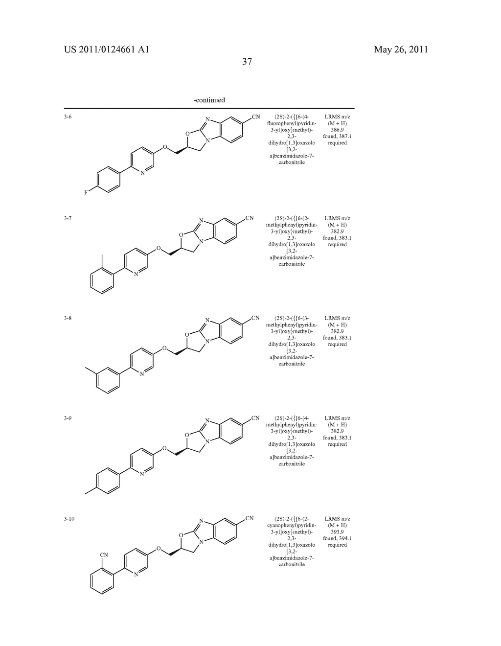 OXAZOLOBENZIMIDAZOLE DERIVATIVES - diagram, schematic, and image 38