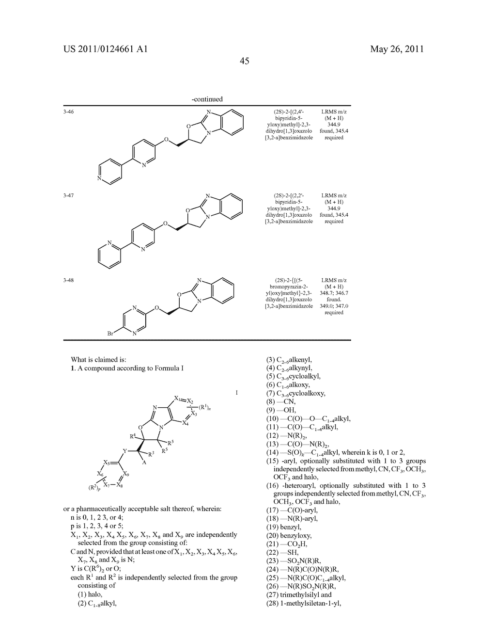 OXAZOLOBENZIMIDAZOLE DERIVATIVES - diagram, schematic, and image 46