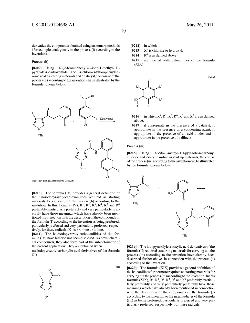 Iodopyrazolyl Carboxanilides - diagram, schematic, and image 11