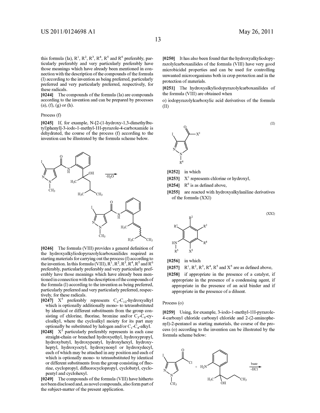 Iodopyrazolyl Carboxanilides - diagram, schematic, and image 14