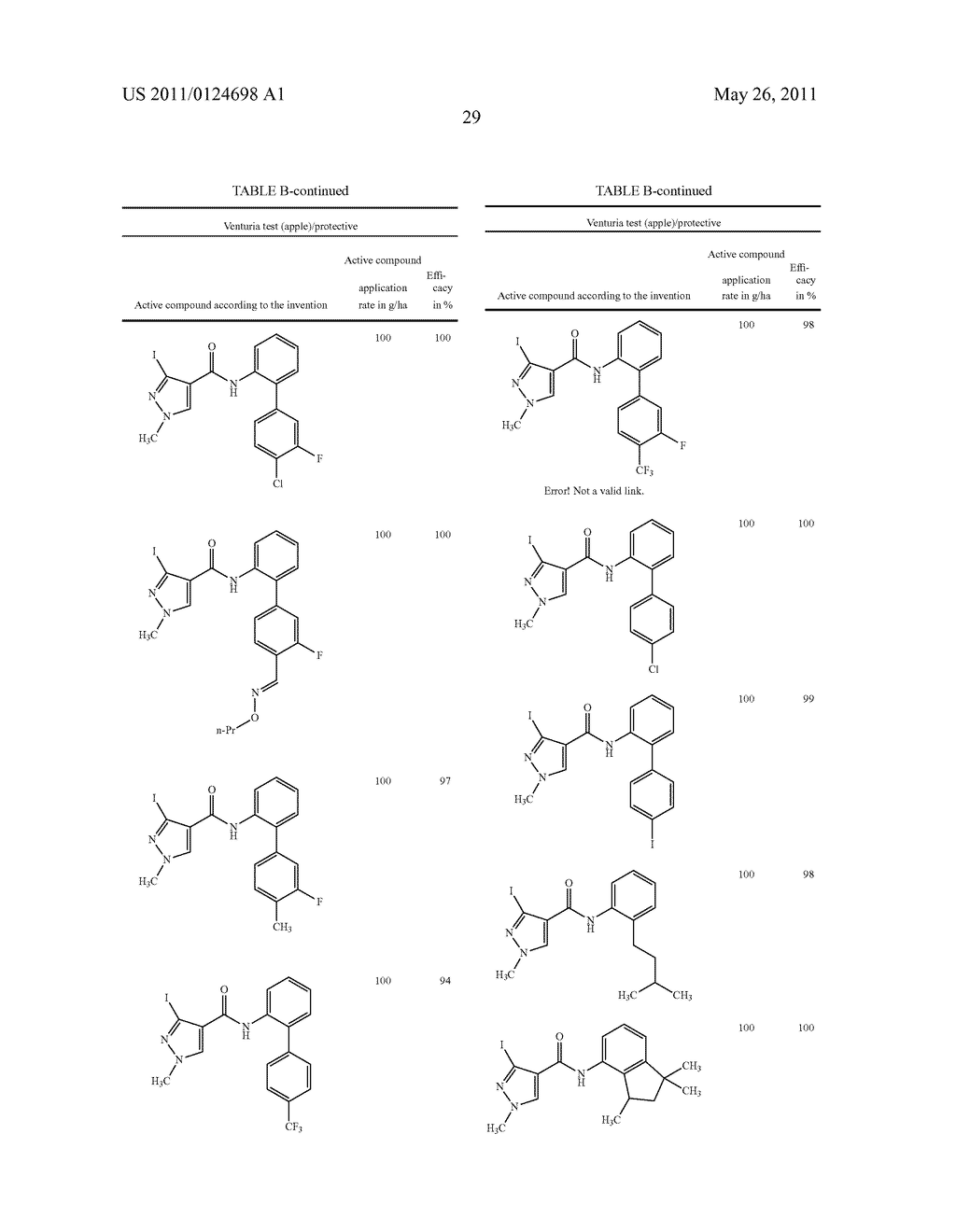 Iodopyrazolyl Carboxanilides - diagram, schematic, and image 30
