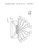 Thermostimulation system including multilayer pads with integrated temperature regulations diagram and image