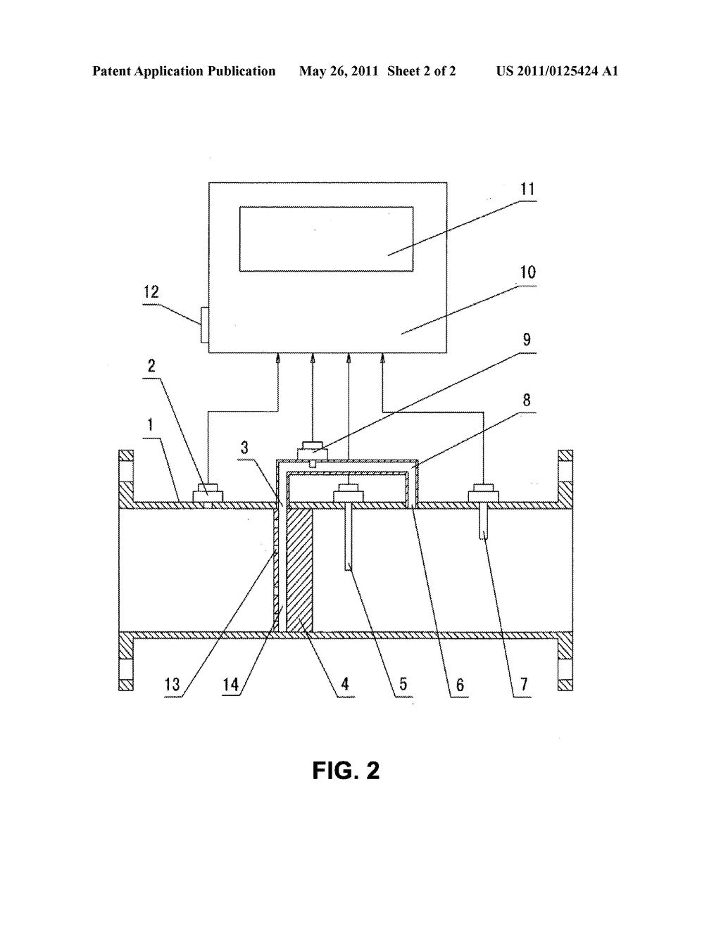 COMPOSITE GAS FLUID FLOW MEASURING METHOD AND ITS DEVICE - diagram, schematic, and image 03