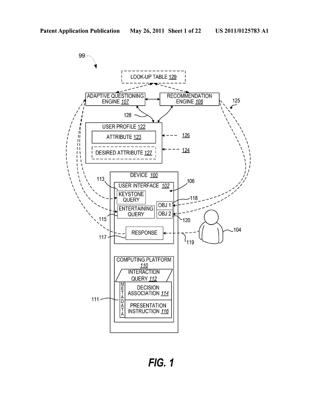 APPARATUS AND METHOD OF ADAPTIVE QUESTIONING AND RECOMMENDING - diagram, schematic, and image 02