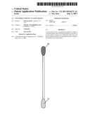 Two-Sided Cosmetic Cleaning Device diagram and image