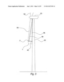 DEVICE FOR ENABLING ACCESS TO A WIND TURBINE diagram and image