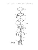 Push-button switch with display screen diagram and image