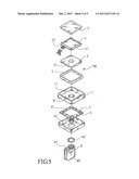 Push-button switch with display screen diagram and image