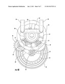 MERCHANDISE DISPLAY HOOK INCLUDING HELICAL TIME DELAY MECHANISM HAVING     BI-DIRECTIONAL GEAR diagram and image