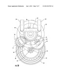 MERCHANDISE DISPLAY HOOK INCLUDING HELICAL TIME DELAY MECHANISM HAVING     BI-DIRECTIONAL GEAR diagram and image