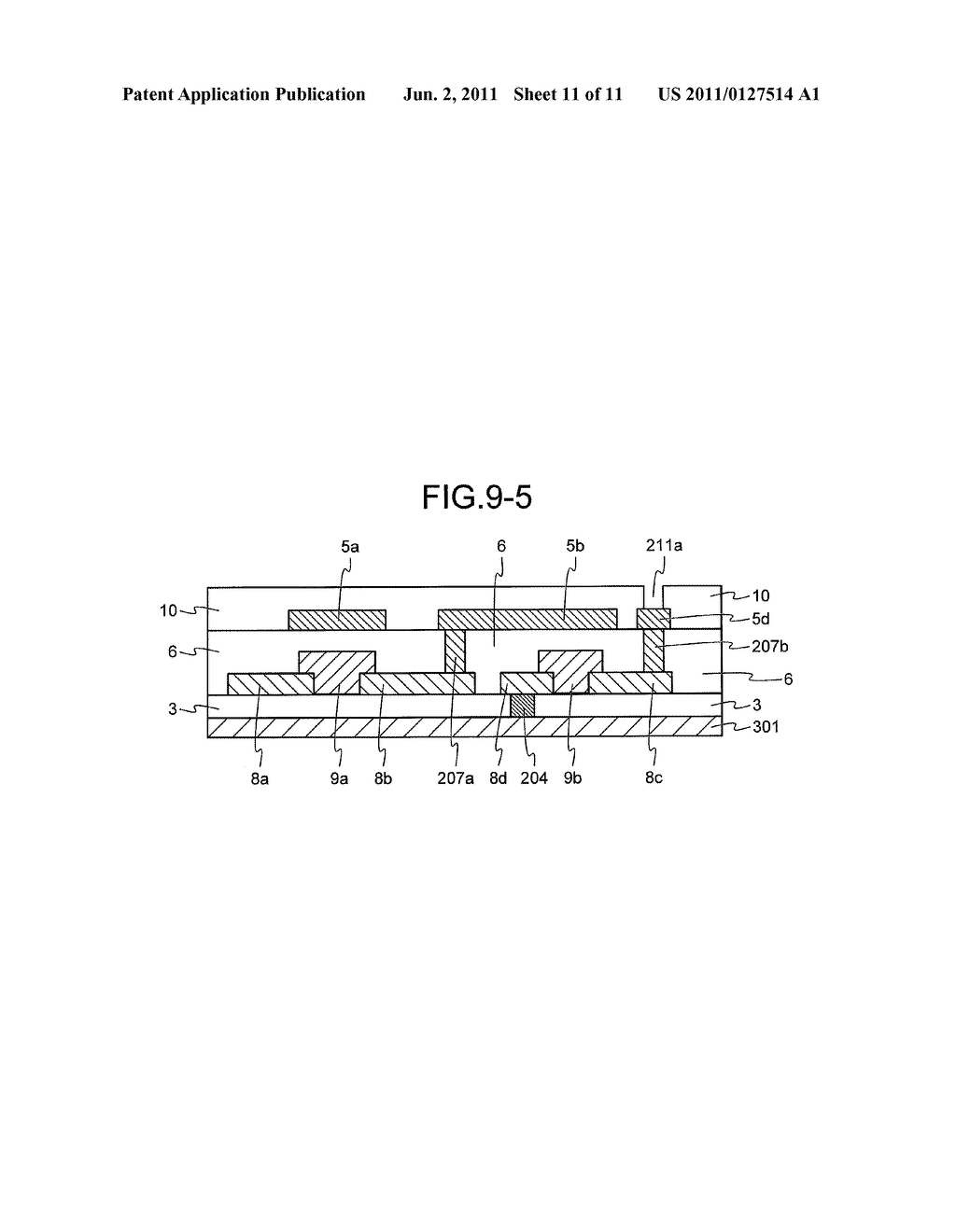 DISPLAY DEVICE AND METHOD FOR MANUFACTURING DISPLAY DEVICE - diagram, schematic, and image 12