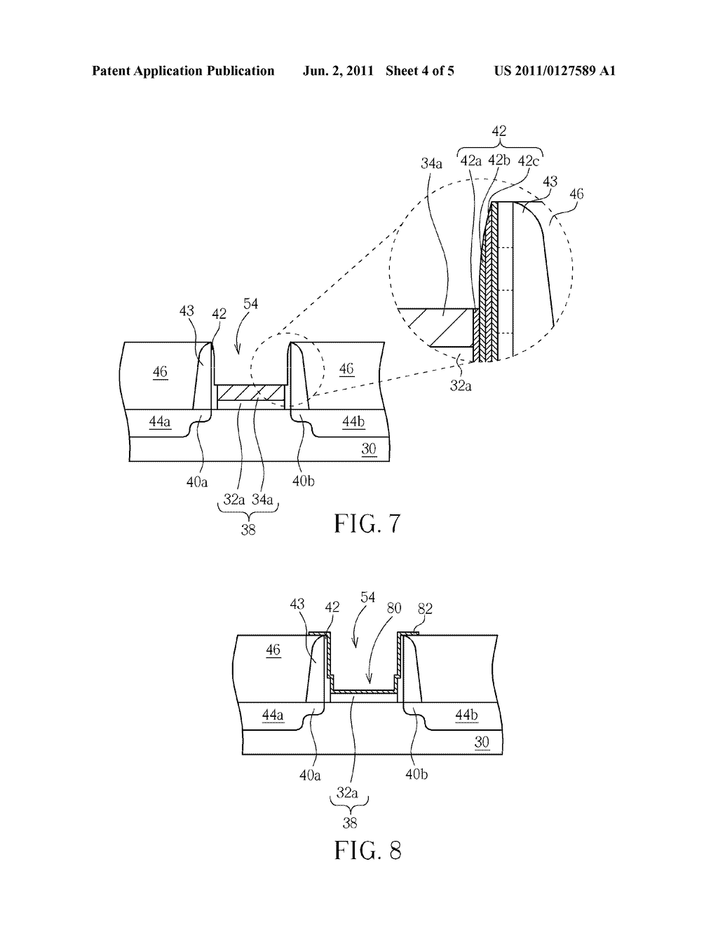 SEMICONDUCTOR STRUCTURE HAIVNG A METAL GATE AND METHOD OF FORMING THE SAME - diagram, schematic, and image 05