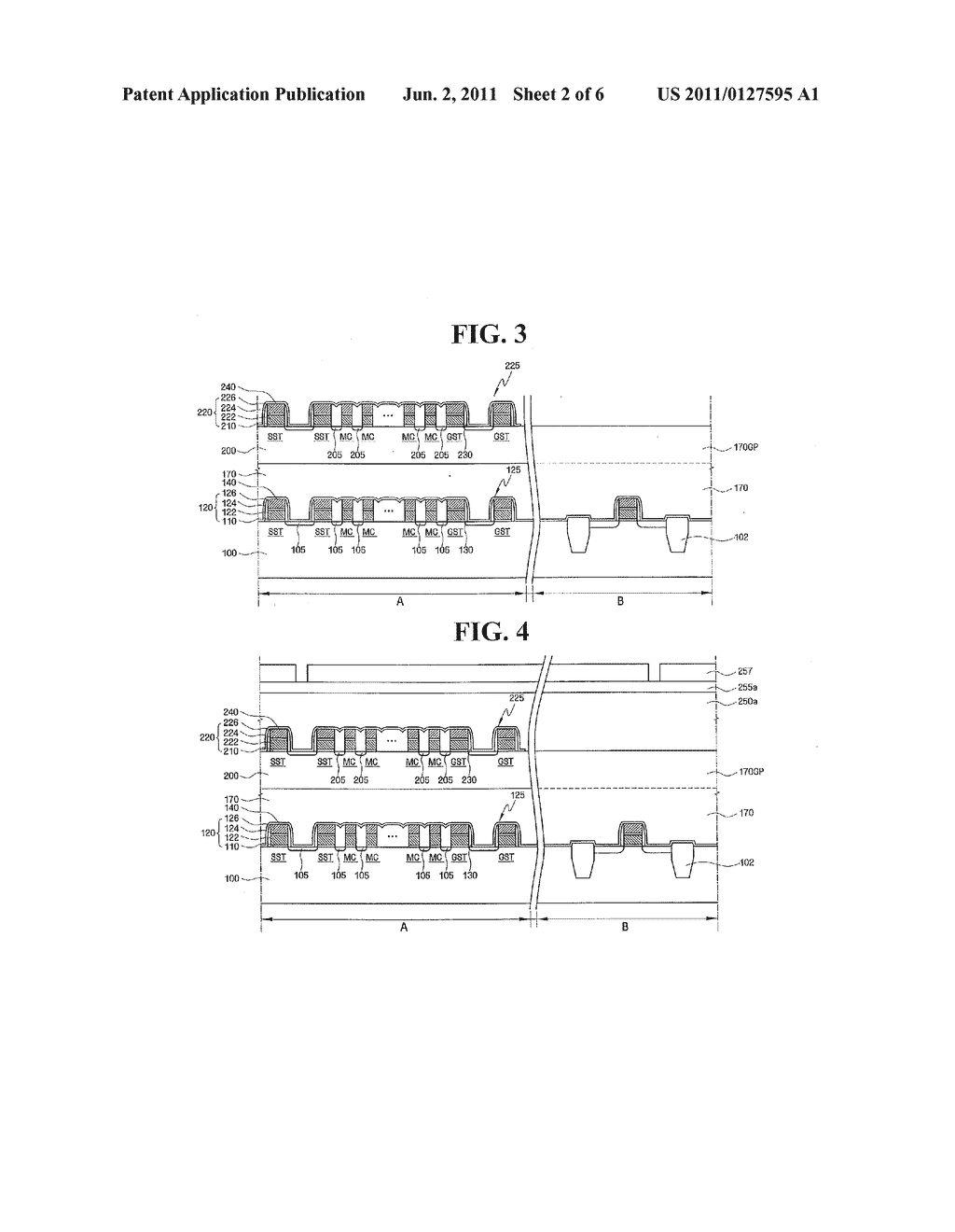 INTEGRATED CIRCUIT DEVICES INCLUDING A MULTI-LAYER STRUCTURE WITH A     CONTACT EXTENDING THERETHROUGH - diagram, schematic, and image 03
