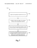 PACKAGE INCLUDING AT LEAST ONE TOPOLOGICAL FEATURE ON AN ENCAPSULANT     MATERIAL TO RESIST OUT-OF-PLANE DEFORMATION diagram and image